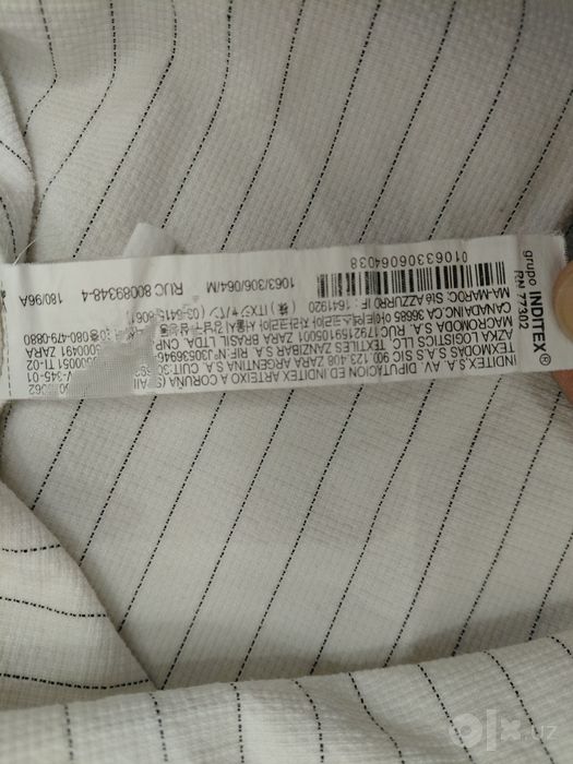 Оригинальная рубашка ZARA