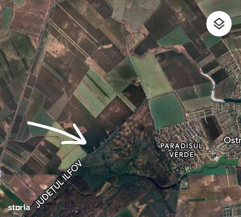 Teren intravilan de vânzare, 380.000 mp, pădure