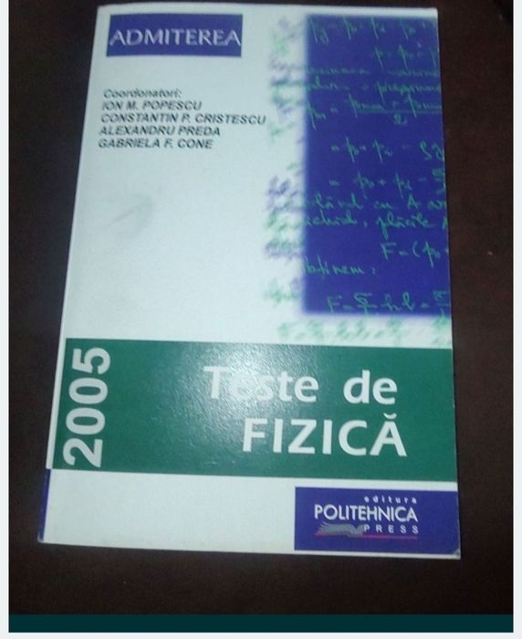 Teste de fizica 2005
