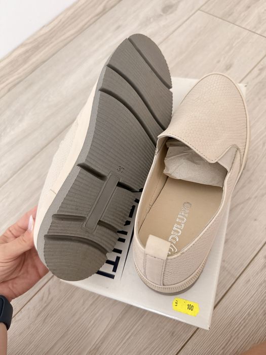 Mocasini noi piele