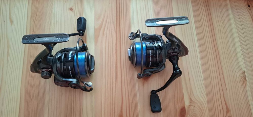Mulineta DAM Quick 2 Feeder 4000 FD, frana micrometrica fata, tambur AL cu fir monofilament Ø0.20