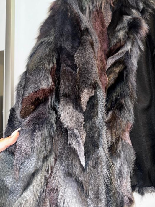 Geaca Blana naturala vulpe