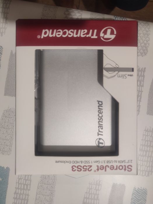 Внешний жёсткий диск Transcend 2тб USB 3,1