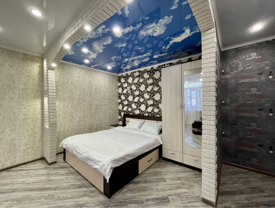 1-комнатная квартира посуточно для командированных до 4-х человек