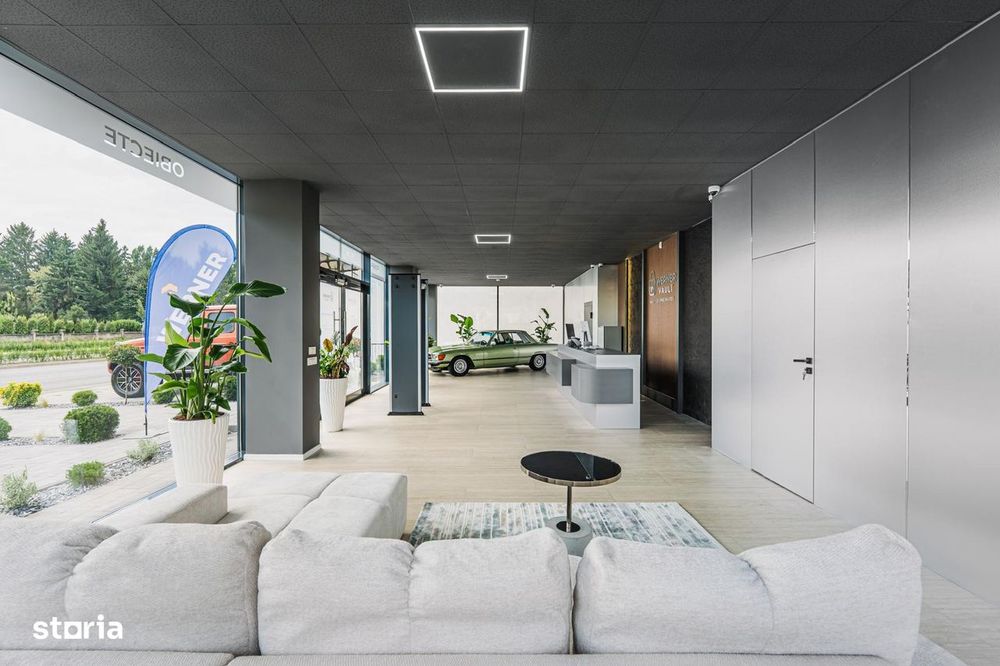 SHOWROOM Spatiu comercial cu vitrina benzinaria MOL / GH doja/ 5 parca