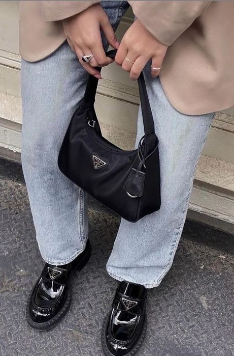 Prada Black Re-nylon Re-edition 2000 Mini-bag