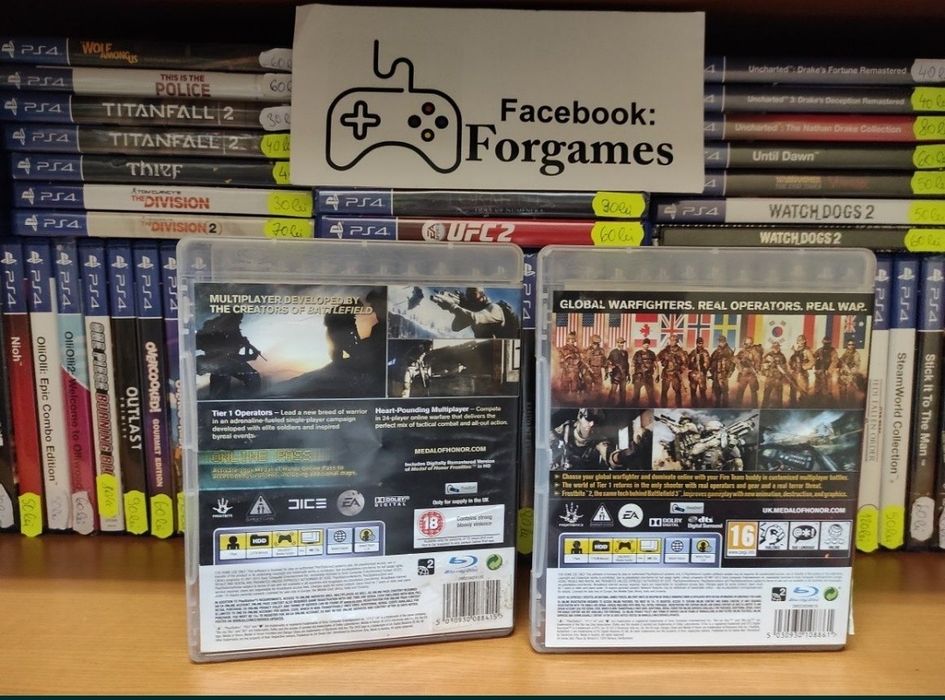 Vindem Medal of Honor Warfighter Xbox 360 PS3 Frontline PS2 Forgames