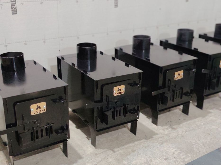 печка буржуйка 35м2