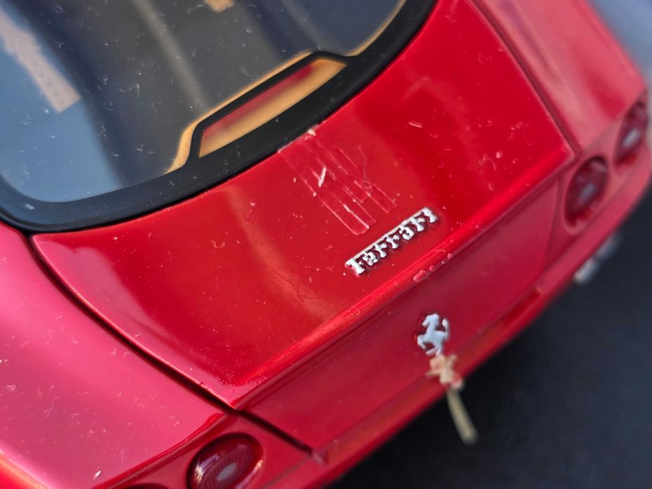Macheta Auto 1/18 Hotwheels Ferrari 575 MM