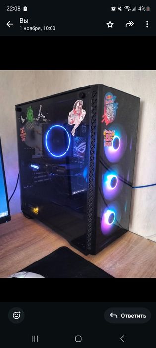 Корпус черный Deepcool matrex 50 v3 ATX