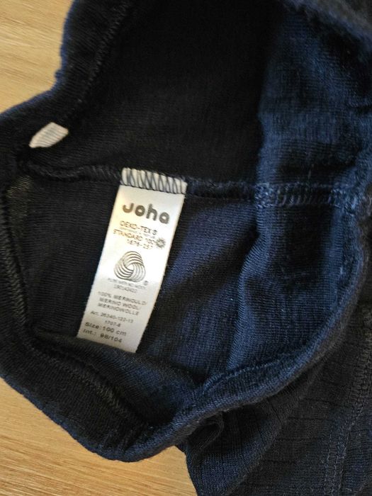 Vand colanti copii Joha lână merinos - Basic Navy – marime 100 cm