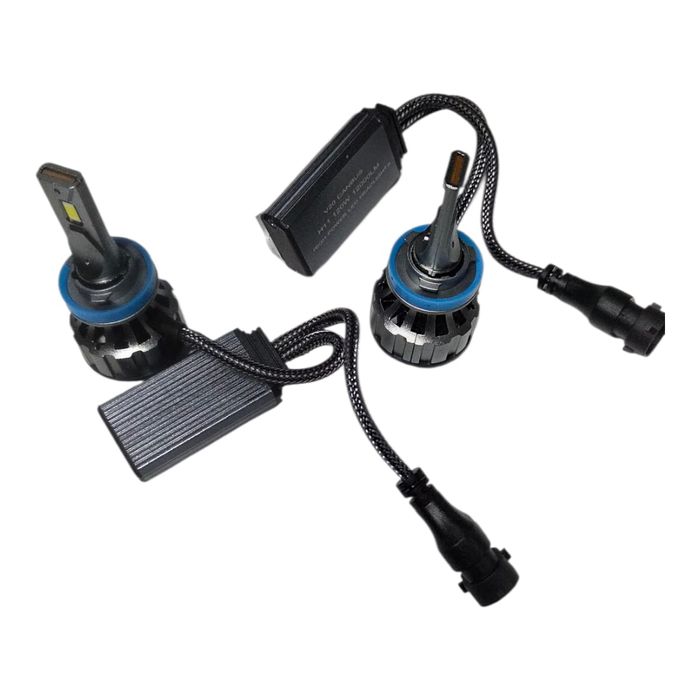 Set 2 Becuri LED H11 Canbus 120W – 12000 LM, 6000K Alb Rece, V20