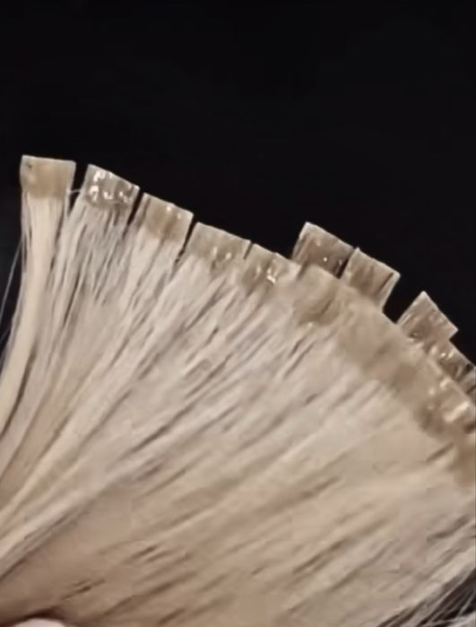 Кератинови кичури- прекапсуловане, продажба и удължаване на коса.