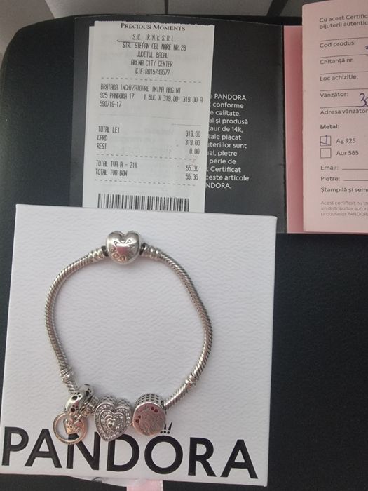 Bratara Pandora,Argint 925