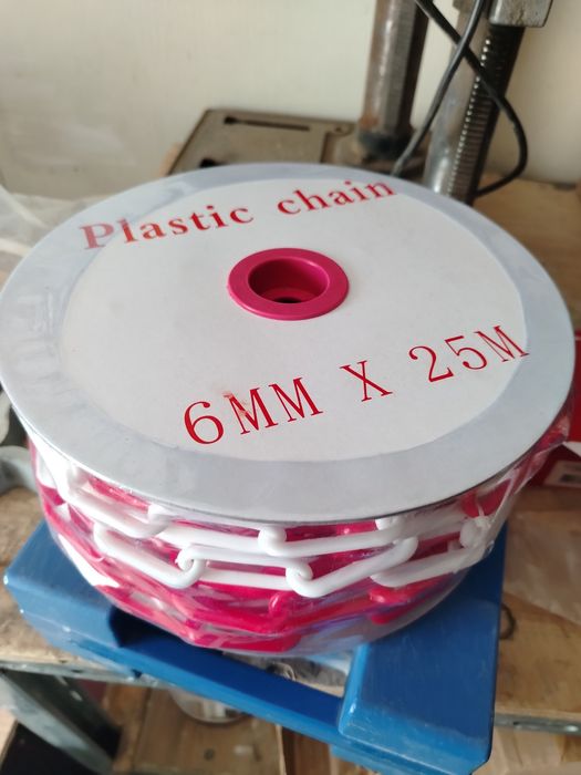 Цепь пластиковая оградительная