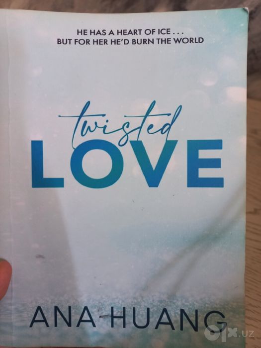 Twisted love 1st book, white pages marked few times