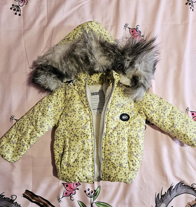 Бебешко зимно яке дебело