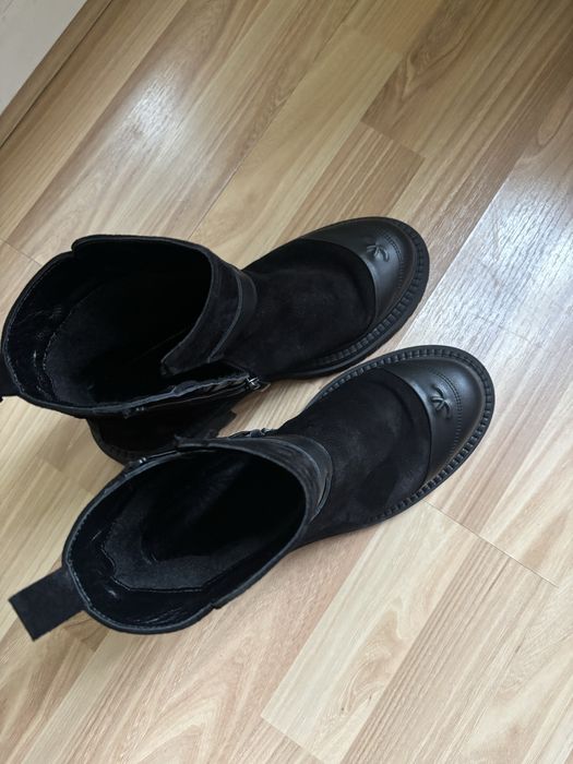 Боти естествена кожа