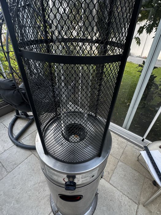 Incalzitor terasa cu tub de sticla