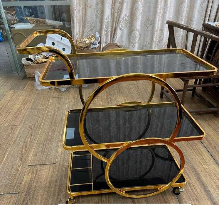 Кухонная Тележка для дома, тележка для сервировки домашнего бара