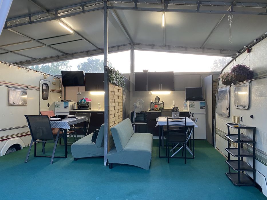 Две Каравани под наем  в Созопол, Златна Рибка до к-г Градина