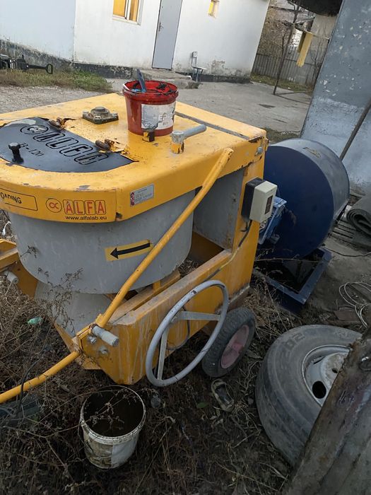 Агрегат для штукатрки и барабан