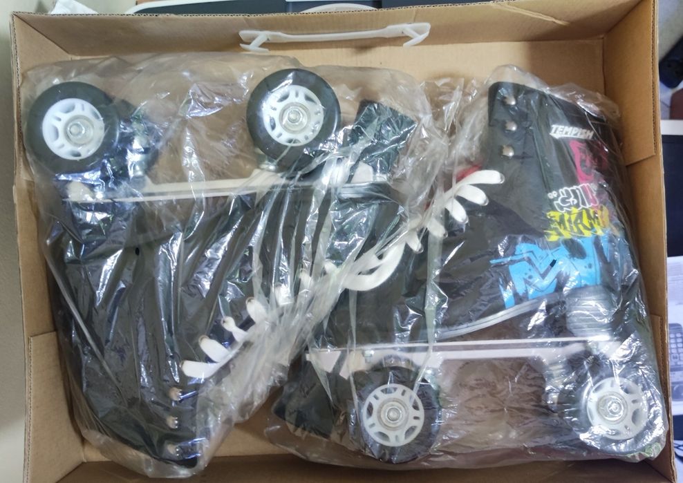 Ролкови кънки, TEMPISH QUAD MOOVE, черни , размер: 38, нови