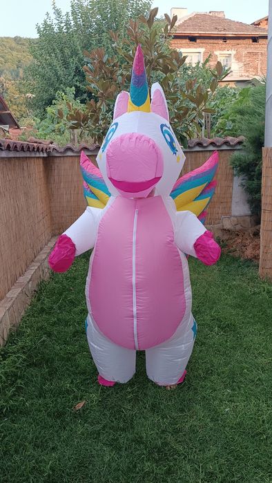 Надуваем еднорог