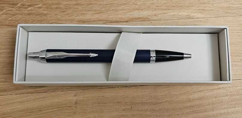 Луксозна химикалка Parker IM Matte Blue CT Нов Идеален подарък