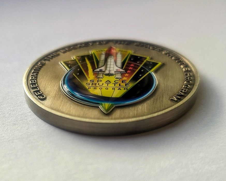 Space shuttle program медальон NASA