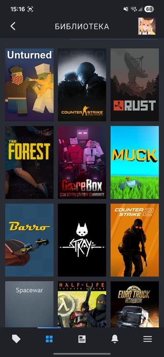 продам стим акк на 168 игр