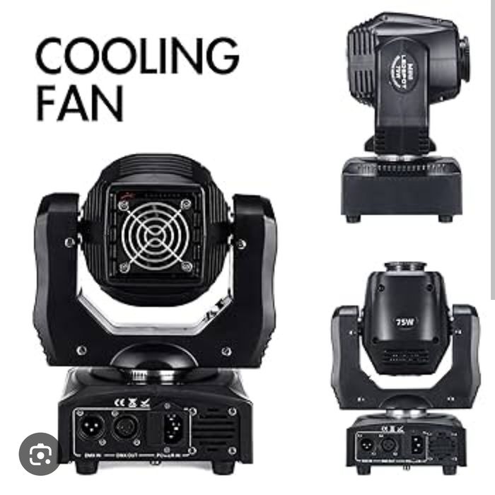 Mini moving head light 75w