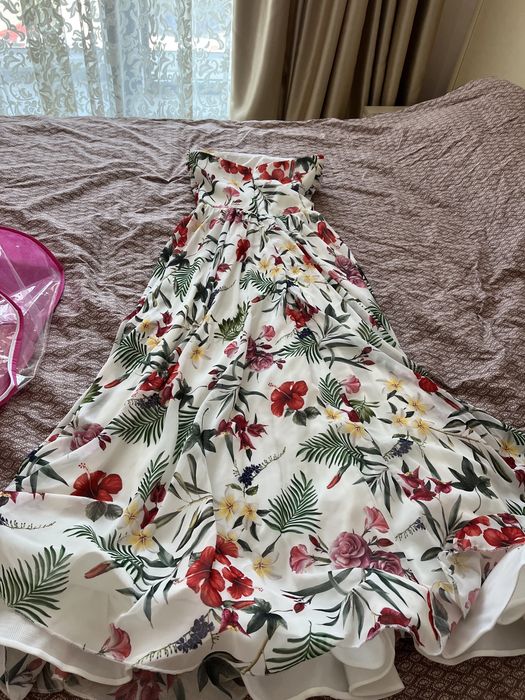 Официална флорална рокля