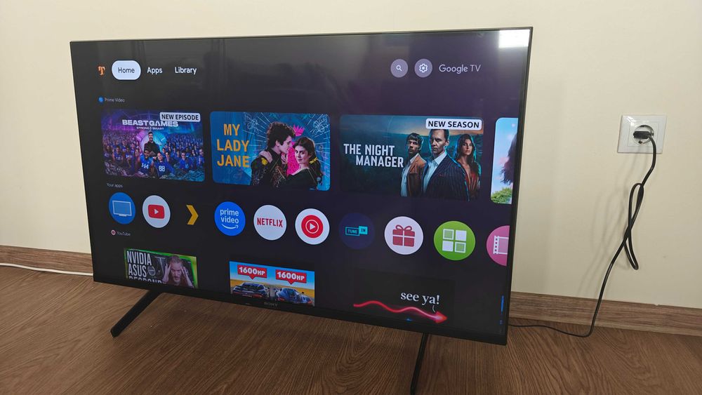 Smart TV Sony Bravia  4k 108 cm