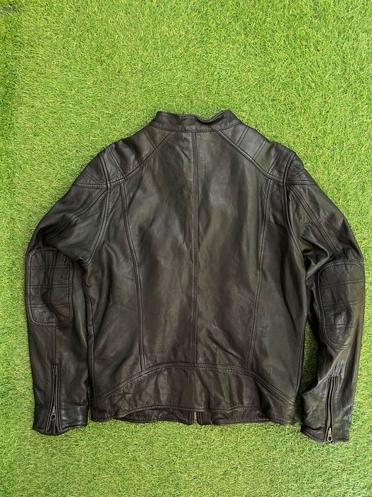 Мъжко яке от естествена кожа : These Glory Days Riki Leather Jacket M