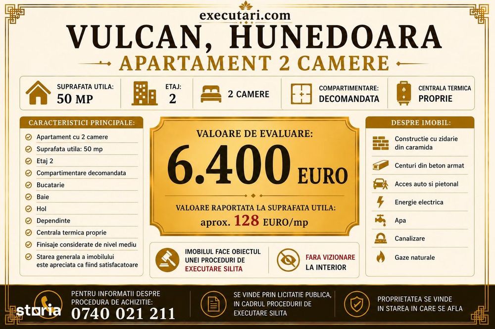 Cartier Dallas - Apartament 2 camere, 50 mp, Etaj 2 | Vulcan