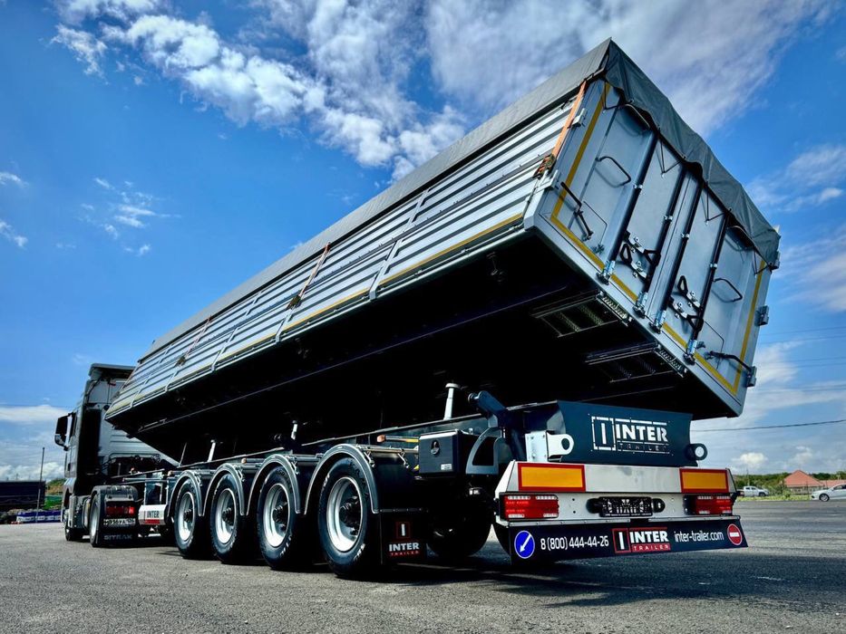 Новый самосвальный полуприцеп