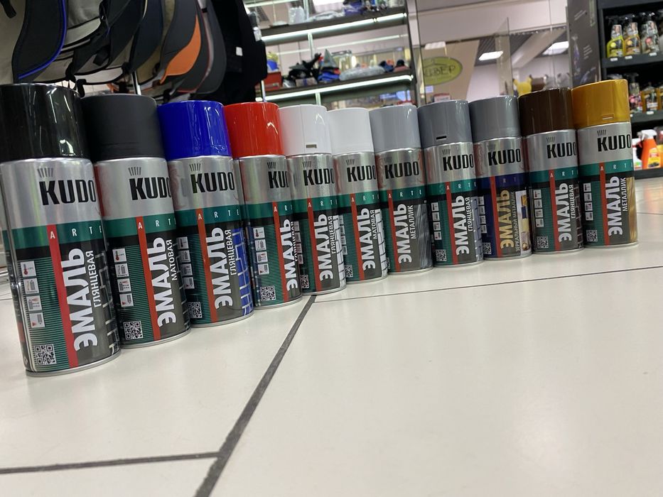 Автомобилькая краска/эмаль Kudo
