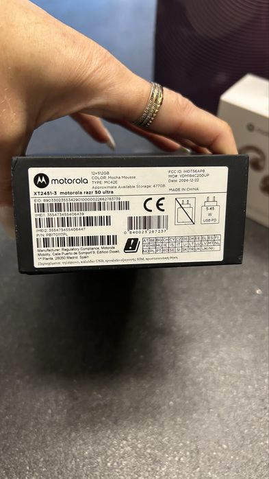 Motorola Razr 50 Ultra, Mocha Mousse