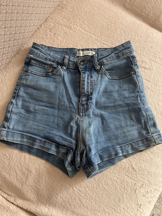 Шорты Pull&Bear голубые s EUR 32