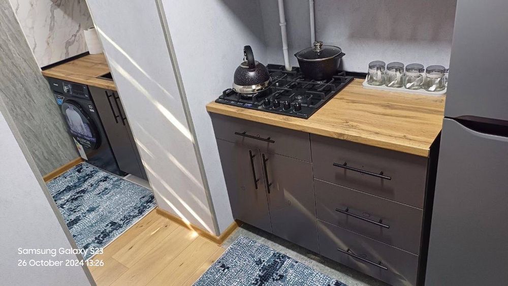 Сдается 2х комнатная квартира 
С обстановкой после ремонта