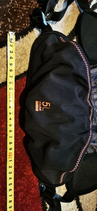 Vestă trail ultralight alergare hidratare Kalenji 5 L stare fb 140gr0