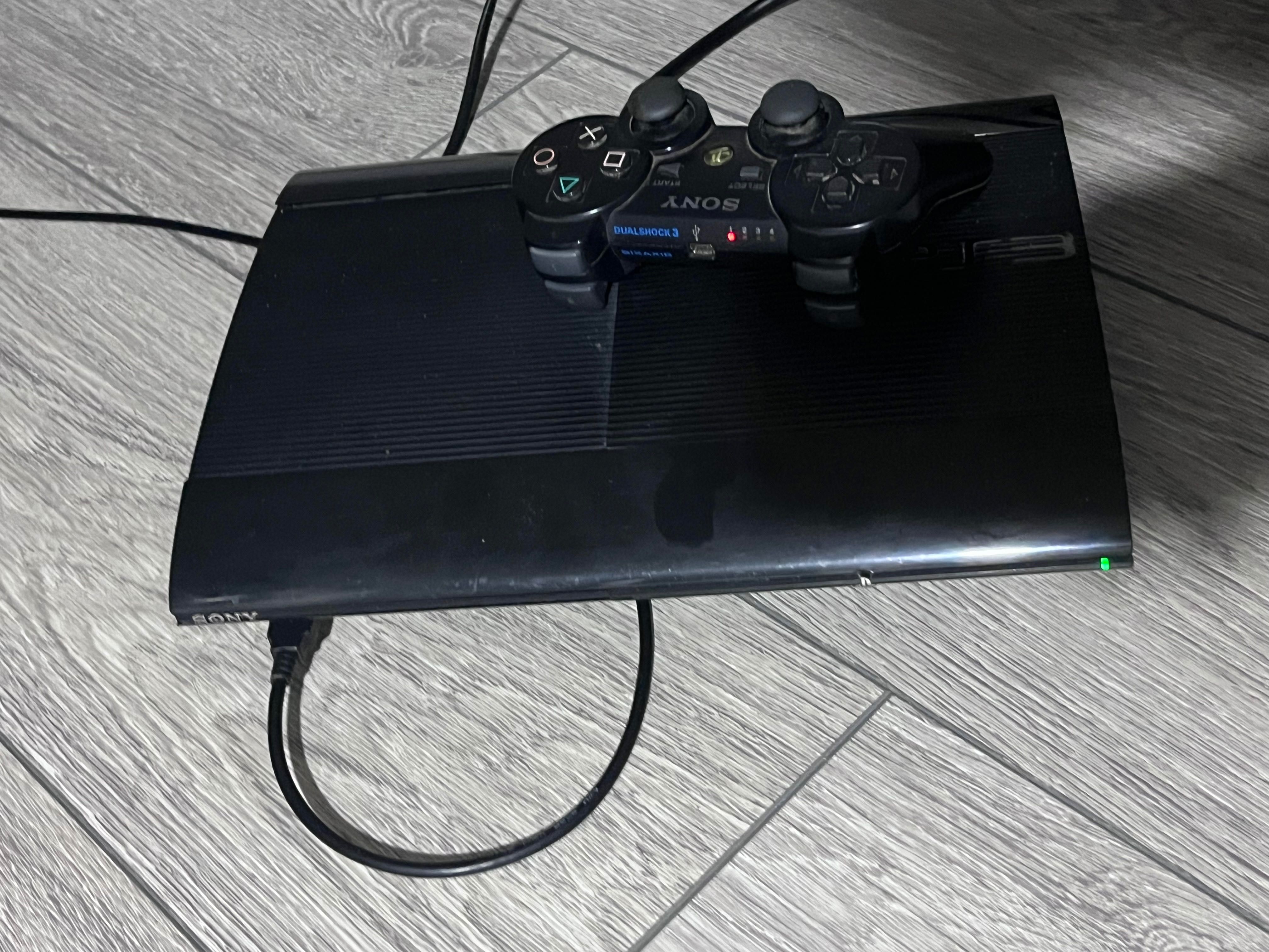 Sony PS3 Super Slim 500gb 12 Игр (Фифа, Гта 5, Хоккей, Бокс и т.д.): 45 000  тг. - Приставки Павлодар на Olx