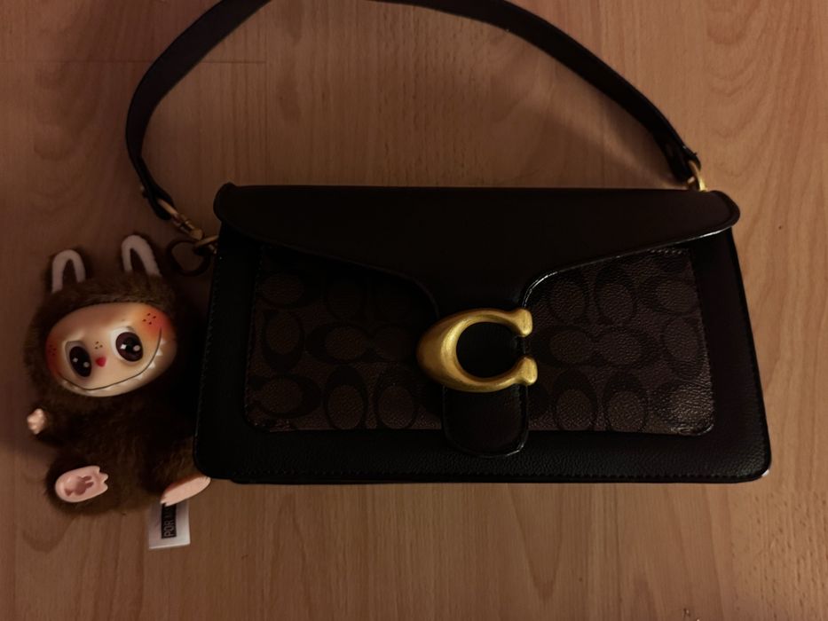 Дамска чанта +подарък Лабубу