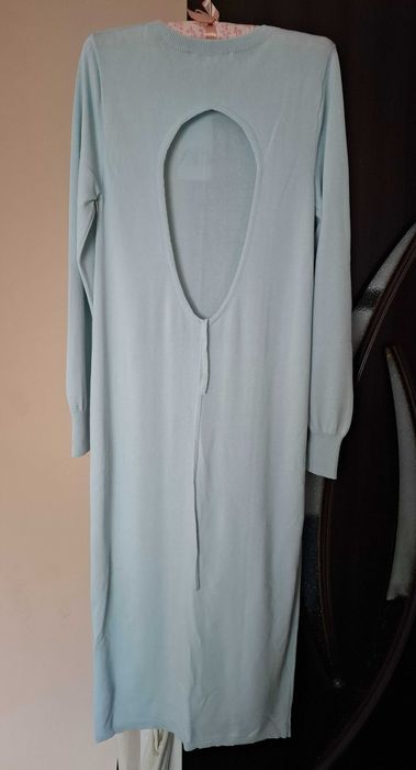 Rochie Zara tricot baby blue