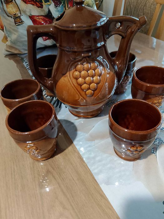 Глинени сервизи за вино