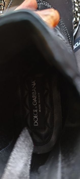 Мъжки, кожени боти Dolce & Gabbana
