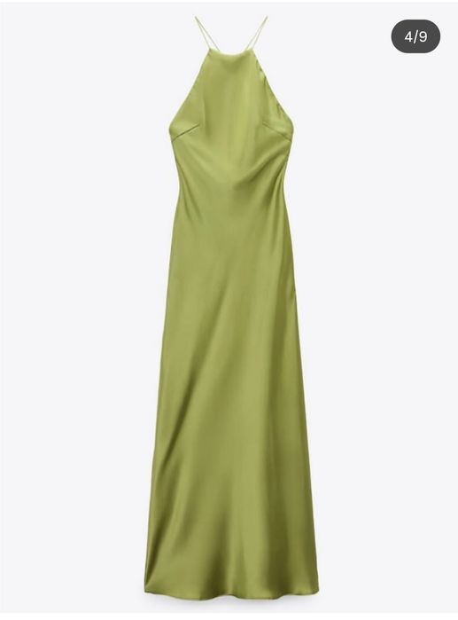 Сатенена рокля Zara
