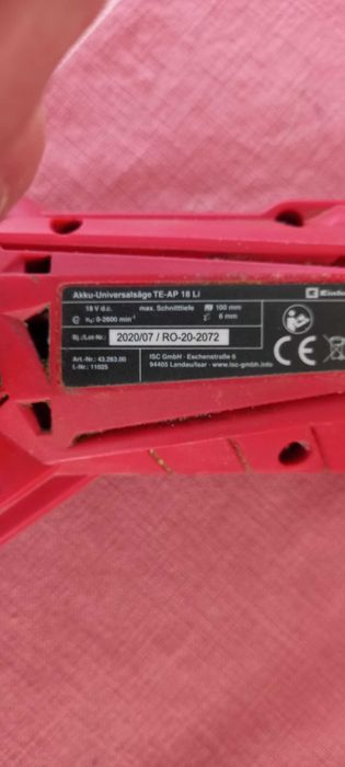 Fierastrau sabie Einhell