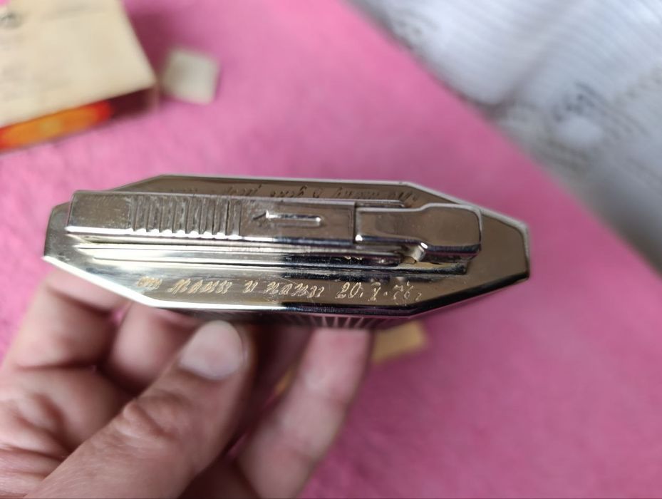 Зажигалки СССР большая ( бронза настольная и подарочная )